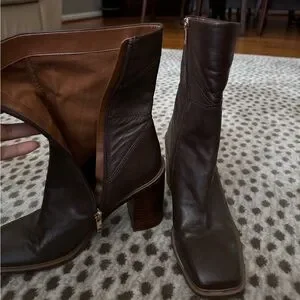 Franco Sarto | Shoes | Franco Sarto Womens Leather Stevie Mid